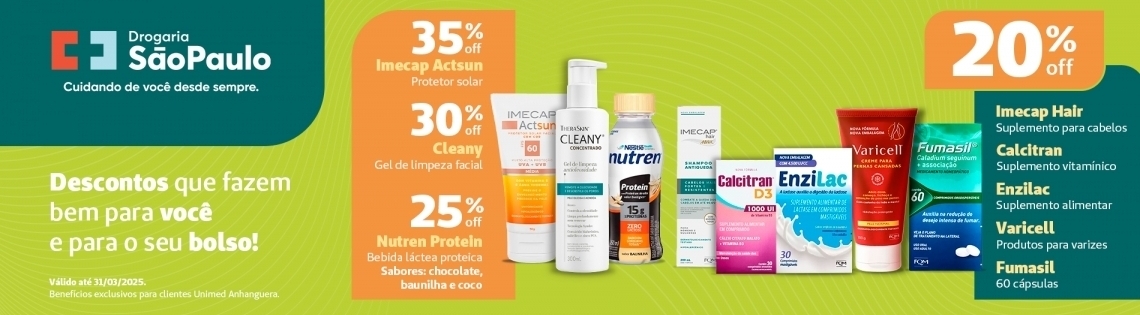 Drogaria São Paulo Promoções março