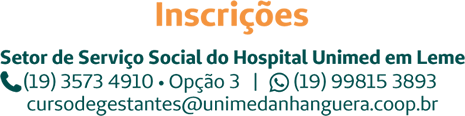 Inscrições e Endereço - Leme